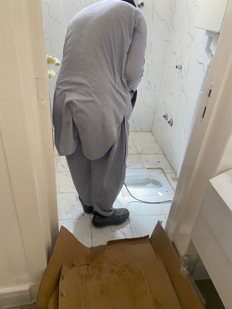 بديل الرخام مدخل منزل شمال الرياض