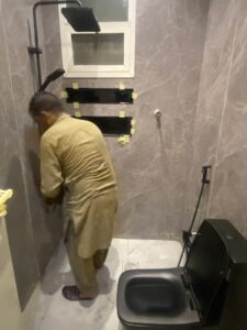 بديل الرخام لحمامات